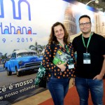 Maiara Bertoluci e Fabiano Cailon, do Hotel Bertoluci