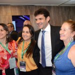 Marcelo Álvaro Antônio, ministro do Turismo entre agentes de viagens