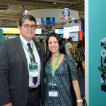 Marcos Lucas e Juliana Assumpção, da Aviesp