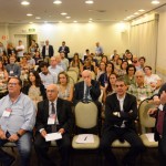 Marcos Lucas, presidente da Aviesp durante a convenção