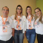 Marilberto França, Ana Paula Teixeira, Valéria Pereira e Graziella Piccolo, da Affinity