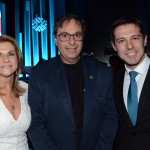 Marta Rossi e Eduardo Zorzanello, do Festuris, com Gilson Machado Neto, presidente da Embratur