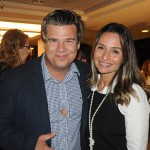 Mauricio Werner, da Riotur, e Roberta Werner, do Fasano