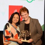 Monica Samia, da Braztoa, e Karen Lima, da Emirates