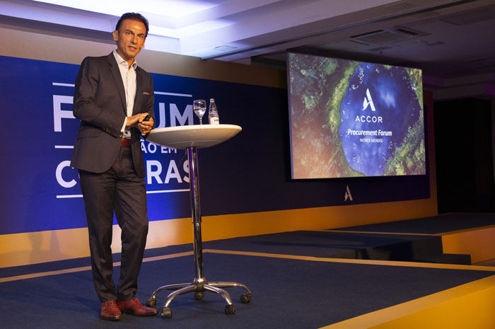 Accor promove Fórum de Formação em Compras 1 Patrick Mendes, CEO Accor South America