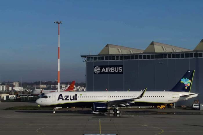 Primeiro A321neo da Azul