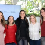 Raquel Biage, da Meliá; Flávia Maio, da orinter; Elizabeth Santos, da Meliá; Gabriela Cunha e Bianca Zoccoler, da Orinter