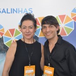 Regina Biondi e Erickson Silva, do Enotel Porto de Galinhas Regina Biondi e Erickson Silva, do Enotel Porto de Galinhas