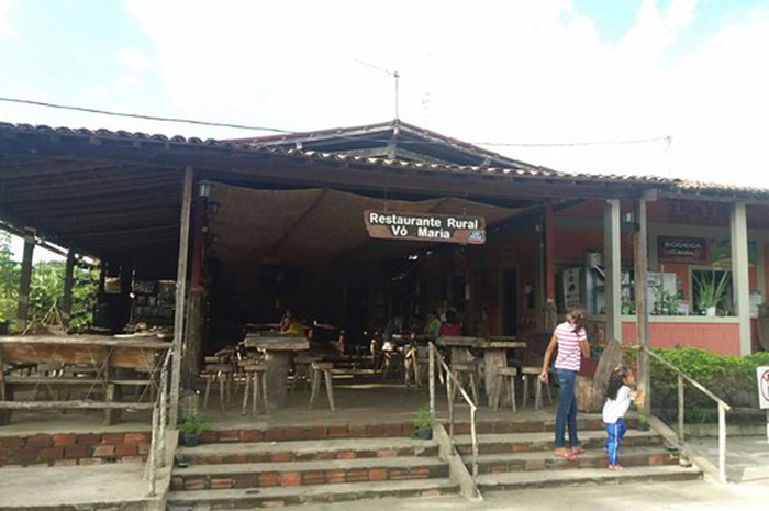 Restaurante Rural Vó Maria, em Chã de Jardim