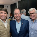 Ricardo Amaral, da R11, Dilson Verçosa Jr., da AA, e Juarez Cintra Filho, do Grupo Ancoradouro