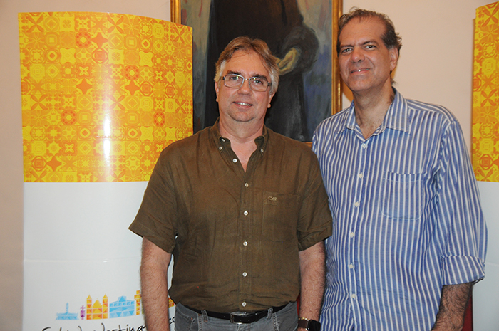 Aeroporto e Centro de Convenções elevam competitividade mundial de Salvador 1 Roberto Duran, presidente do Salvador Destination, e Antônio Barretto Junior, diretor da Secretaria de Turismo de Salvador