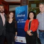 Roberto Nedelciu, Marina Figueiredo, Monica Samia e Frederico Levy, da Braztoa