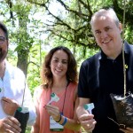 Roberto Nedelciu, Marina Figueiredo e Frederico Levy, da Braztoa