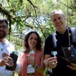 Roberto Nedelciu, Marina Figueiredo e Frederico Levy, da Braztoa