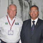 Roy Taylor, presidente do M&E, e Tom Lyra, presidente da  Agência Tocantinense de Desenvolvimento do Turismo