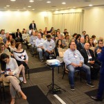 Saulo Boccanera durante a Convenção da Aviesp