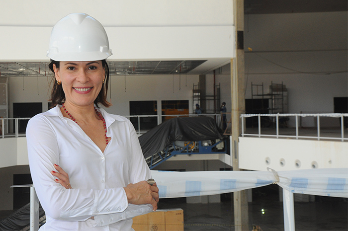 Centro de Convenções de Salvador será inaugurado em janeiro de 2020; veja fotos 2 Silvana Gomes, gerente Comercial do Centro de Convenções de Salvador