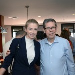 Taeli Tremarin, da Delta, e Cássio Oliveira, do Grupo Ancoradouro