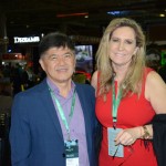 Tanabe, da Abracorp, e Silvana Biagiotti, e Silvana Biagiotti, presidente da Federação dos CVB para America Latina