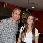 Valcir Teixeira e Cristiane Silveira, da Azul