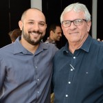 Vinicius Lopes, do Sabre, e Roberto Garbin, do Grupo Ancoradouro