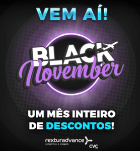 RexturAdvance lança 'Black November' com descontos progressivos em passagens aéreas 1 image008