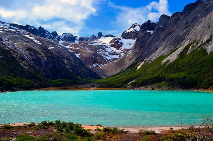 Laguna Esmeralda, em Ushuaia, Argentina