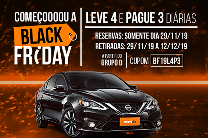 Cliente Movida ganha diária na Black Friday 1 Movida Black Friday