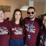 Lenita Trevisan, de São Paulo e o pessoal de Campinas: Angélica Vilar, Eduardo Porcino e Lidiane Freitas Lenita Trevisan, de São Paulo e o pessoal de Campinas: Angélica Vilar, Eduardo Porcino e Lidiane Freitas