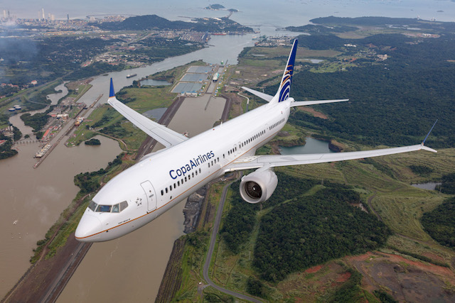 Copa Airlines escala B737 MAX para São Paulo a partir de março de 2020 1 COPA Airlines Boeing 737 Max 9 photographed in the Republic of Panama on 1 September 2018 by Chad Slattery from Wolfe Air Aviation Learjet 25B.