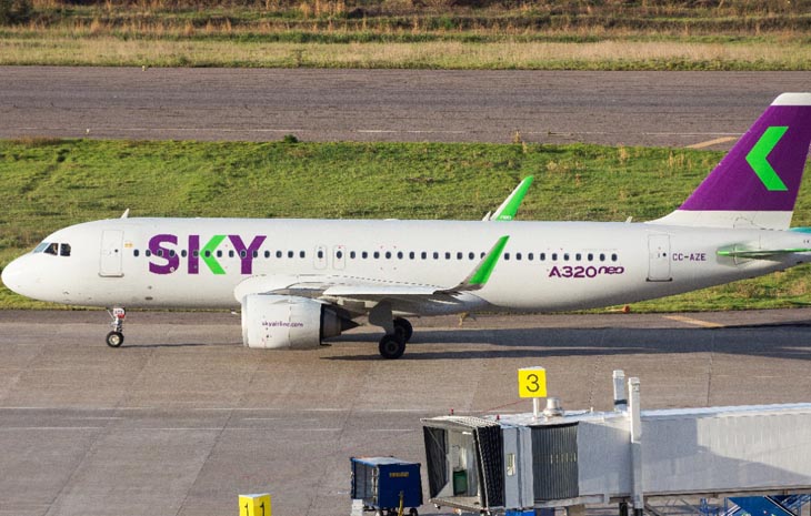 SKY estende flexibilidade para passagens compradas até 30 de agosto 1 A320Neo da Sky pousa em Salvador pela primeira vez