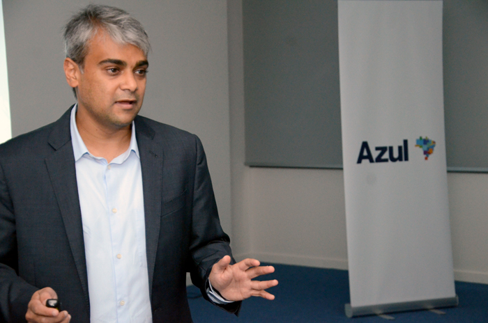 Conselho da Azul aprova joint venture com TAP 1 Abih Shah, vice-presidente de Receitas da Azul