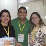 Ada Tabosa, Marcos Freitas e Jeanny Rodrigues, do Hotel Sonata de Iracema