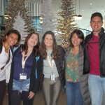Alessandra Santos (Universal), Jamile Abud (Tessatour), Jacqueline Miranda (Copa Airlines), Jae Sen Lan (O Viajante) e Rafael Carneiro (Trend)