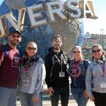 Anderson Araujo (Incomum Operadora), Priscila Colnagli (Pixie Travel), Thiago Miranda (Magic Way Tours), Karina Santos (Touristando Viagens),  e Katiana Pereira (KA Turismo)