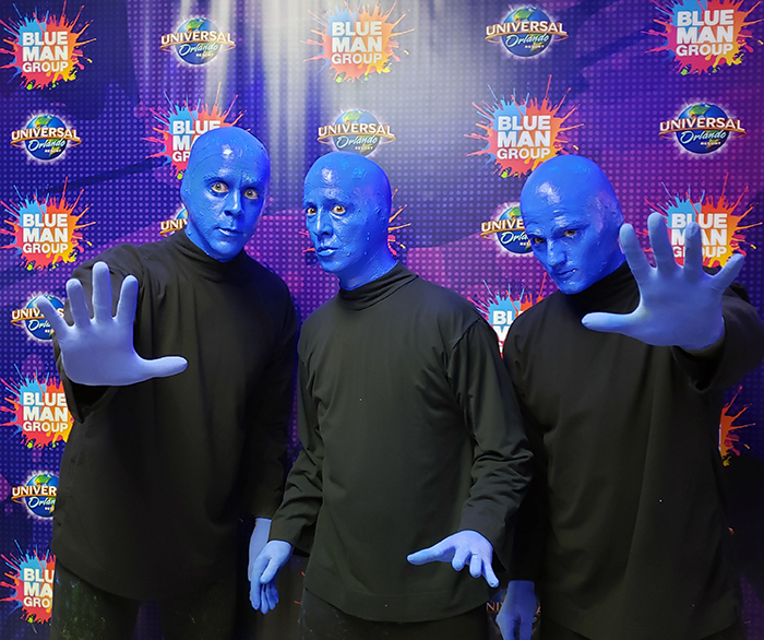 Blue Man Group é uma das principais atrações do City Walk