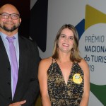 Bráulio Moura e Ana Paula Vilaça, da secretaria de Turismo do Recife