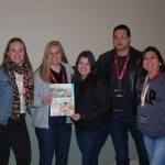 Camila Ruschel (Fit Travel), Vanessa Zorzi (Rumo a Orlando), Ana Novaes, Julio Fonseca (CVC) e Ana Kranz (Magic Blue)