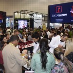 Centro de Eventos atrai visitantes durante a cerimônia de encerramento