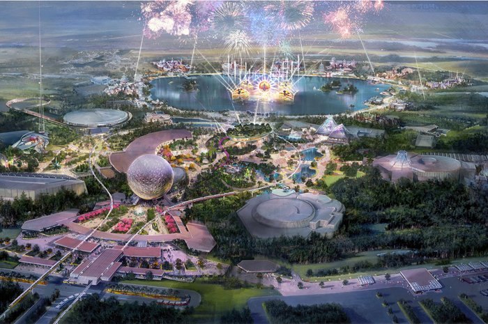 20 razões para visitar a Walt Disney World em 2020 3 Epcot at Walt Disney World Resort in Florida is undergoing a historic transformation, bringing the next generation of immersive storytelling to life through a plethora of new attractions and experiences. Epcot will be unified with four neighborhoods that take guests to new destinations where the real is made fantastic in a celebration of curiosity, hands-on wonder and the magic of possibility. (Disney)