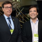 Gilson Machado Neto, presidente da Embratur e Marcelo Bento, da Azul