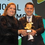 Gilmar Piolla, secretário de Turismo de Foz, recebeu o prêmio de Fortalecimento de Gestão Integrada de Foz do Iguaçu