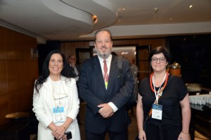 Gisele Lima, Eduardo Sanovicz e Vanessa Dantas