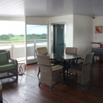 Parte interna do Deck Solarium