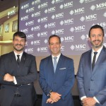 Ignacio Hidalgo, Adrian Ursilli e Eduardo Mariani, da MSC