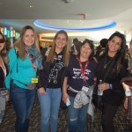 Jessica Morales (Magic Tour), Christiane Benfatti (Chris Roteiros), Ana Politano (Politano Viagens), Silze Exposto (Sig Tur Viagens), Claudia Crespin (Viagens World) e Bia Meneghesso (Marceline Turismo)