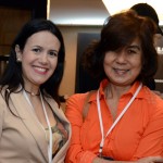 Juliana Assumpção da Aviesp e Marta Ogata da M. Ogata