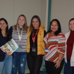 Larissa Pacheco (Fly World), Tiana Lopes (BWT Operadora), Thaísa Melo (Alta Estação Turismo), Marília Bruno (Staff da Amazônia) e Regiane Maciel (Viatori Tur)
