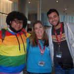 Lucas Alves (Estúdio Turismo), Fabiane Galdino (Pique Viagens) e Bruno Amstalden (Escultur Turismo)