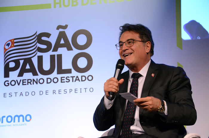 O secretário estadual de Turismo em São Paulo, Vinicius Lummertz foi um dos painelistas